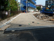 住宅地位置指定道路舗装工事(着工前)