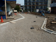 住宅地位置指定道路舗装工事(着工前)
